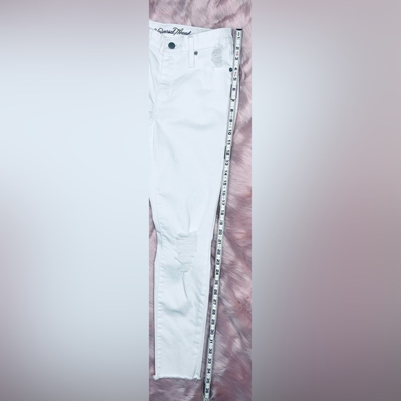 Universal Thread Mid Rise Skinny Ankle Jean Sz. 2/26short Frayed Hem - Picture 3 of 15
